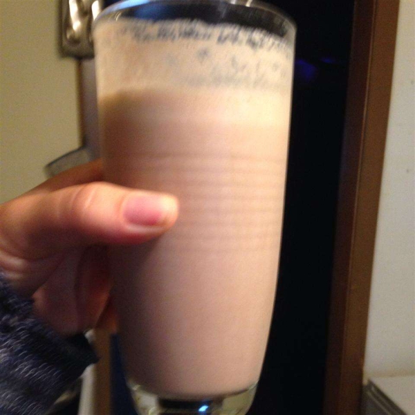 Cocoa, Banana, and Peanut Butter Smoothie