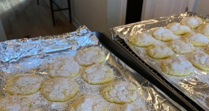 Easy Lemon Cake Cookies with Icing