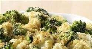 Cheesy Chicken-Broccoli-Cauliflower Casserole