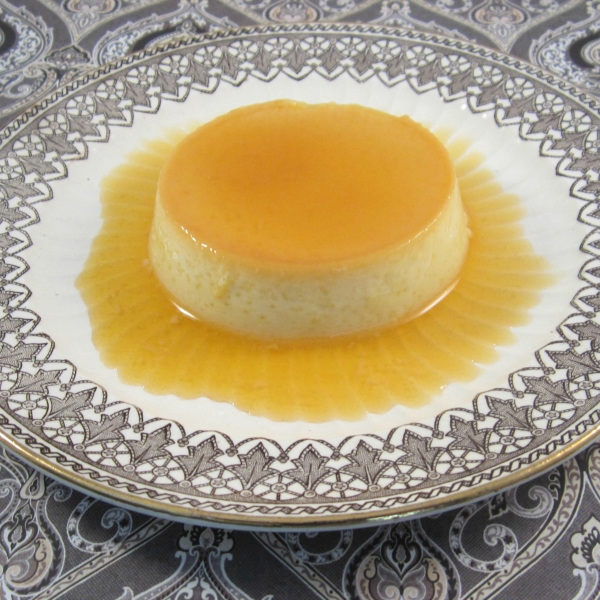 Caramel-Glazed Flan
