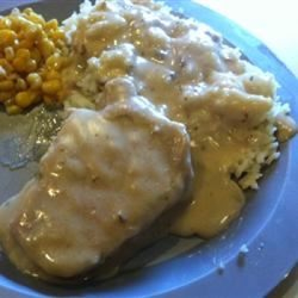 2-Step Garlic Pork Chops