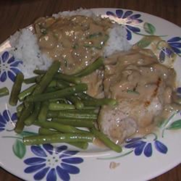 2-Step Garlic Pork Chops