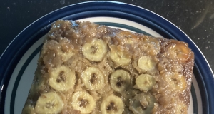 Homemade Banana Upside-Down Cake