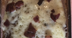 Bacon Mushroom Swiss Meatloaf