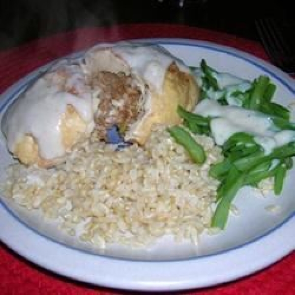 Apple and Prosciutto Stuffed Chicken Breast