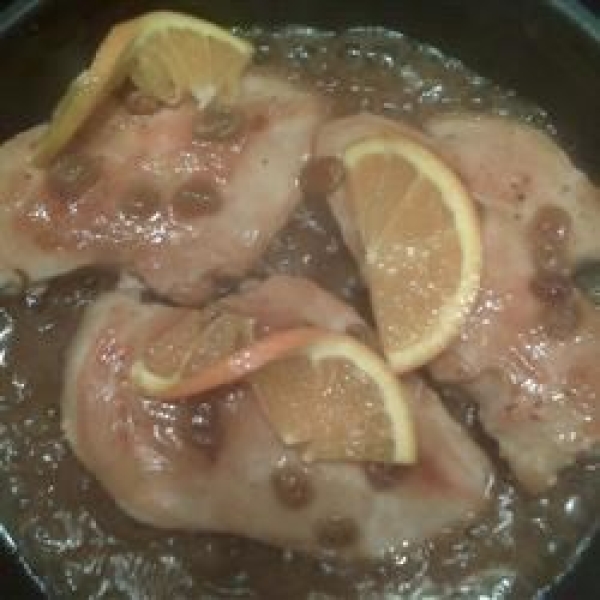 Orange Braised Bourbon Chicken