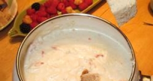 Crab Cheese Fondue