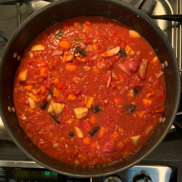 Manhattan-Style Clam Chowder