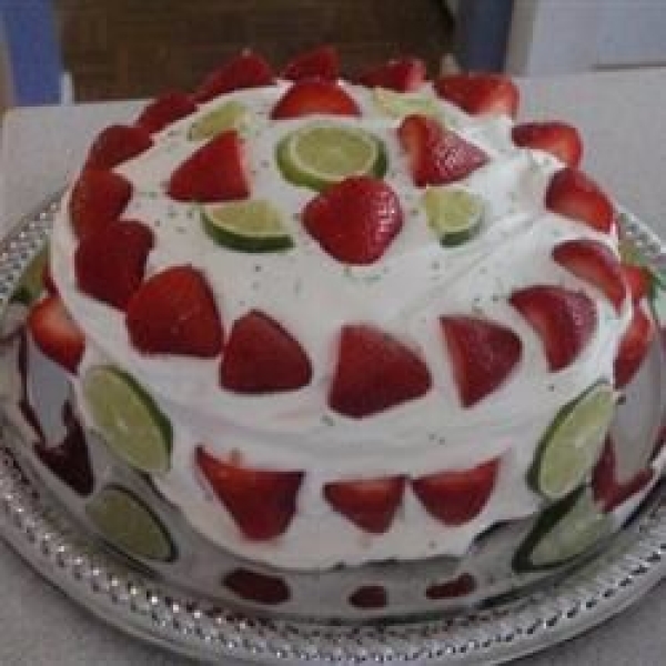Strawberry Margarita Cake