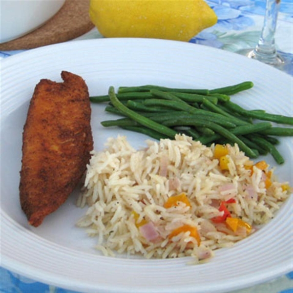 Salted and Blackened Tilapia