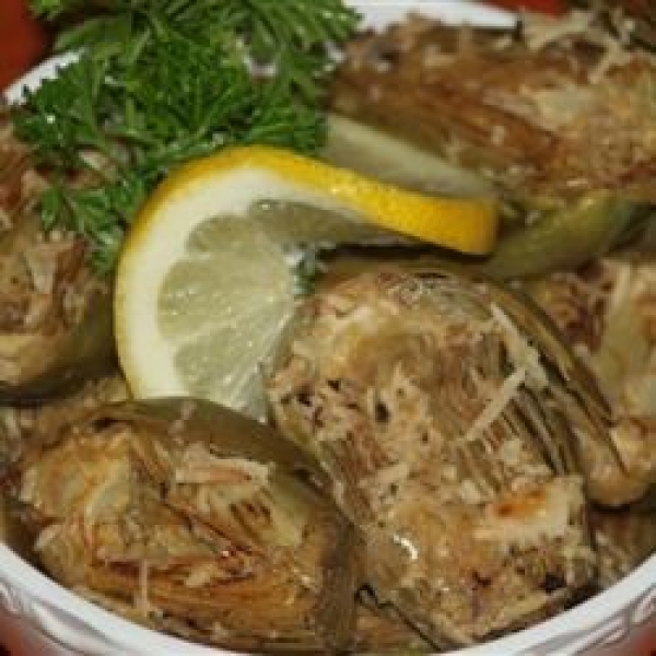 Garlic Sauteed Artichokes