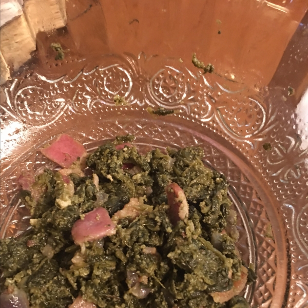 Fried Spinach
