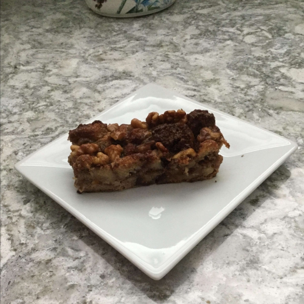 Nutella Bread Pudding