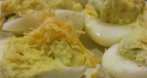 Devilish Guac Eggs