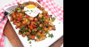 Jicama Hash Browns O'Brien