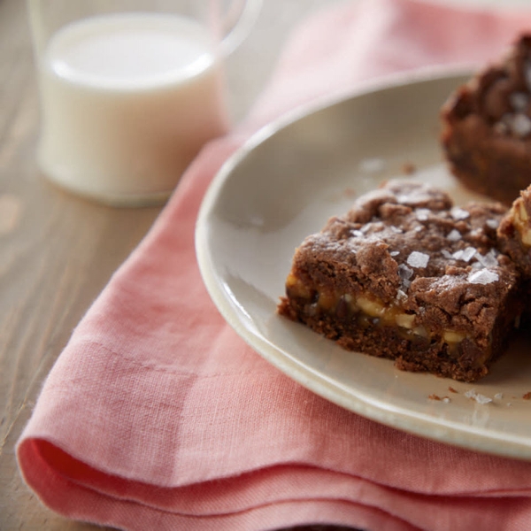 Salted Caramel Brownies