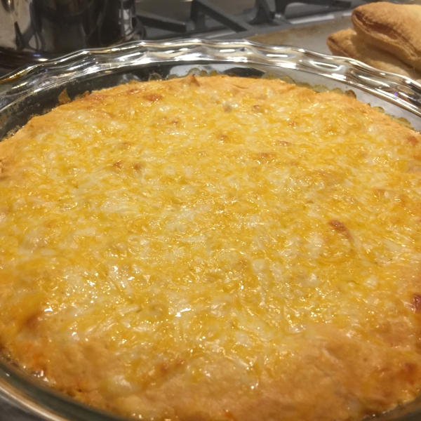 Garlic Buffalo Chicken Dip