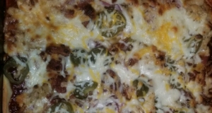 Husband-Friendly Chicken Pizza