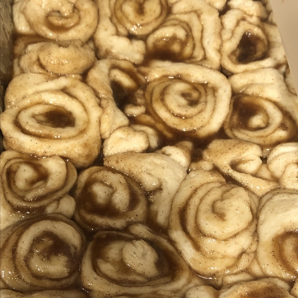 Cinnamon Rolls From Frozen Bread Dough - EASY