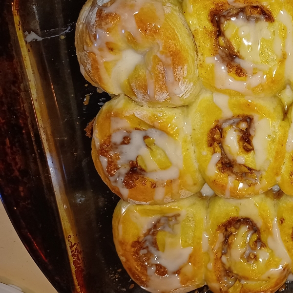 Cinnamon Rolls From Frozen Bread Dough - EASY