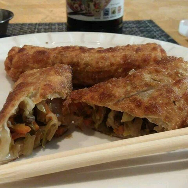 Steak and Cheese Egg Rolls