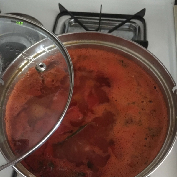 Kris' Lentil Sausage Soup