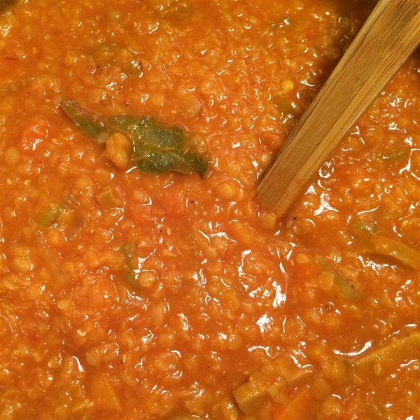 Kris' Lentil Sausage Soup