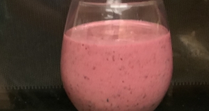 Purple Monstrosity Fruit Smoothie