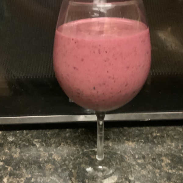 Purple Monstrosity Fruit Smoothie
