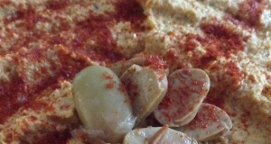 Edamame Roasted Garlic Hummus