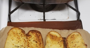 Quick Garlic Breadsticks
