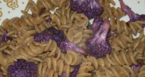 Purple Cauliflower Pasta