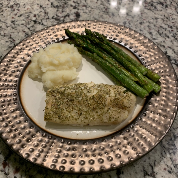 Trishie's Cedar Plank Cod