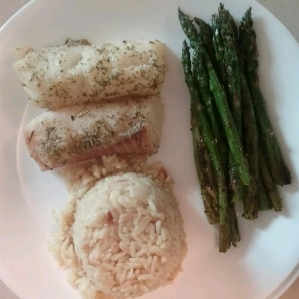 Trishie's Cedar Plank Cod