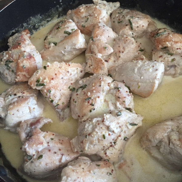 Dijon-Tarragon Cream Chicken