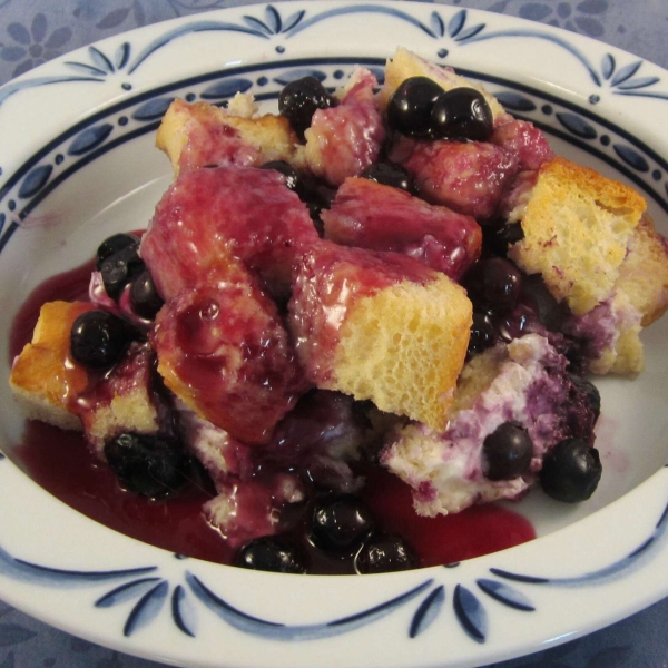 Blueberry Stuffed French Toast
