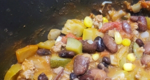 Rainbow Veggie Chili