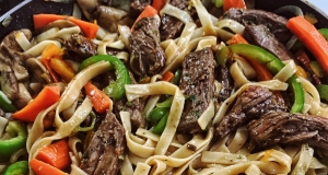 Beef Lo Mein Noodles
