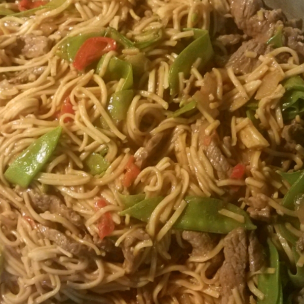 Beef Lo Mein Noodles
