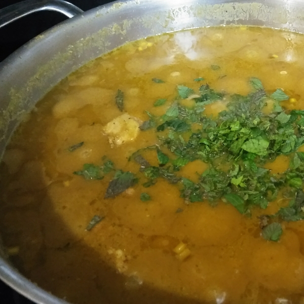 Azalina's Mint Chicken Curry