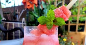 Watermelon and Cucumber Agua Fresca