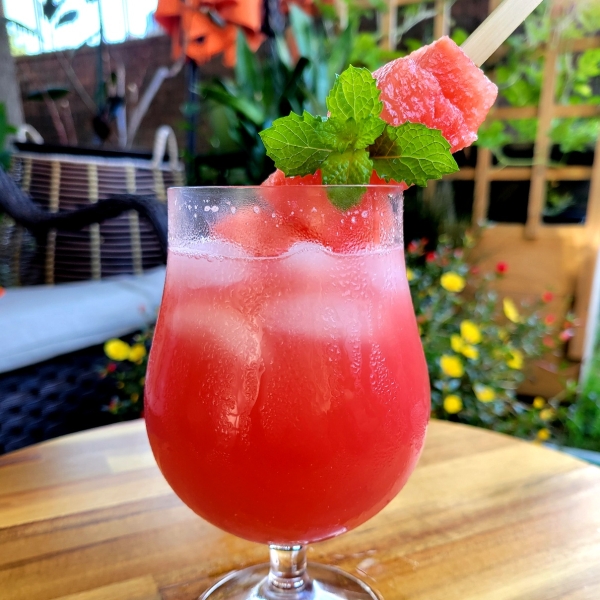 Watermelon and Cucumber Agua Fresca