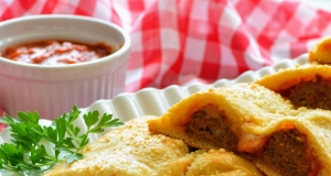 Cheesy Italian Meatball Pockets