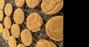 Big Soft Ginger Cookies