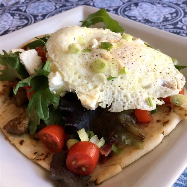 Cliff's Greek Breakfast Pitas