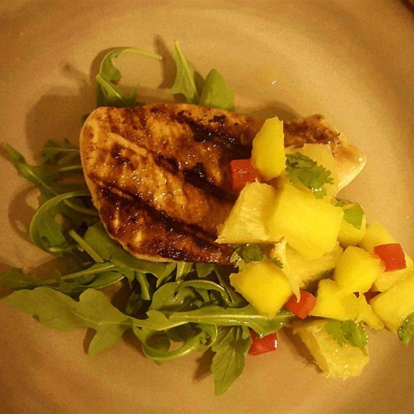 Citrus Swordfish with Citrus Salsa