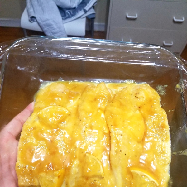 Sweet Dijon Basa Swai Fish (or a fish of your choice)