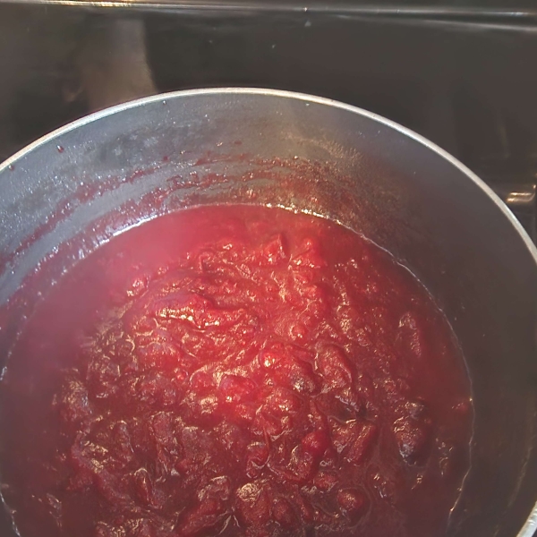 Cranberry Sauce with Orange Juice