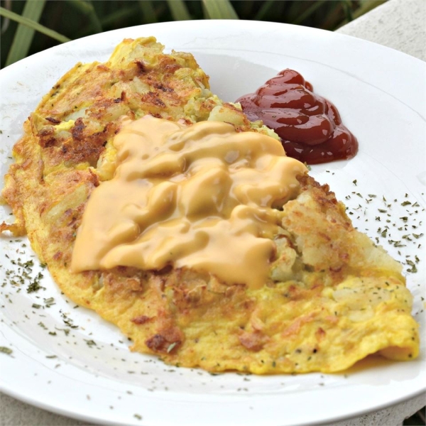 Potatoes, Eggs, and Cheese