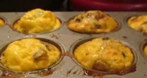 Ham and Cheddar Mini Quiche